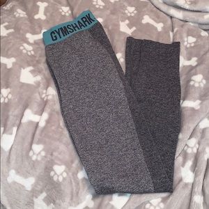 Gym shark leggings (grey)